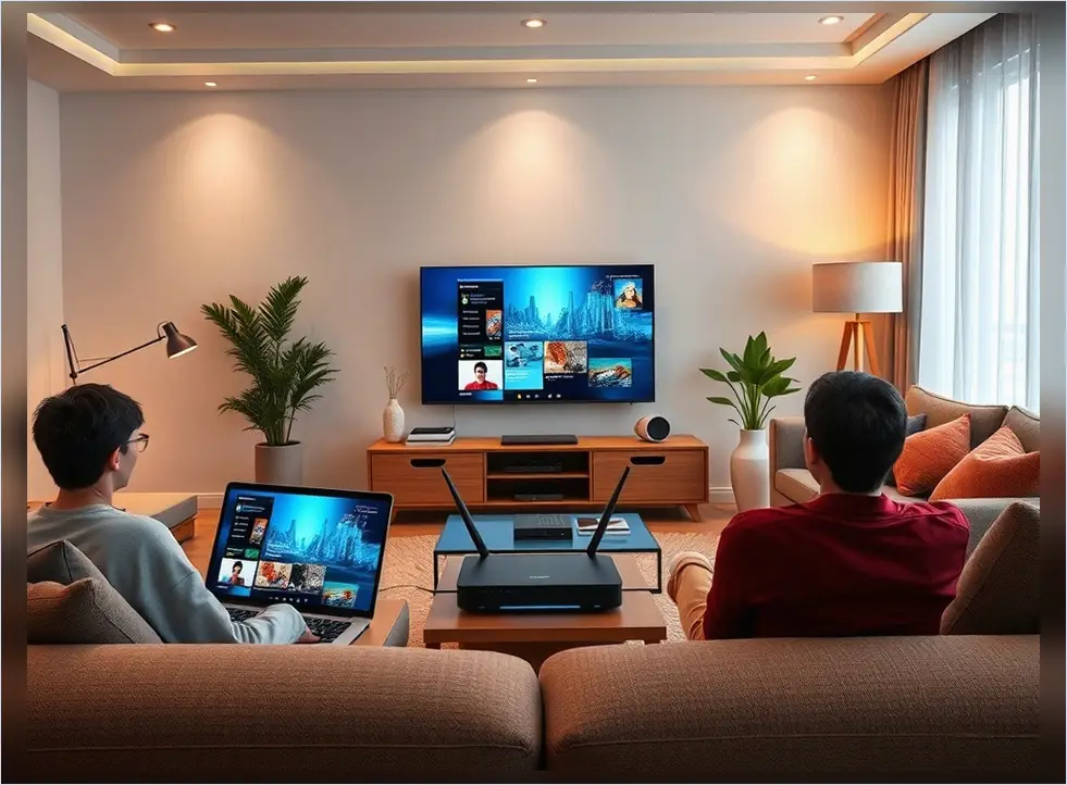 함양군 인터넷 TV 결합 작업 전후 4